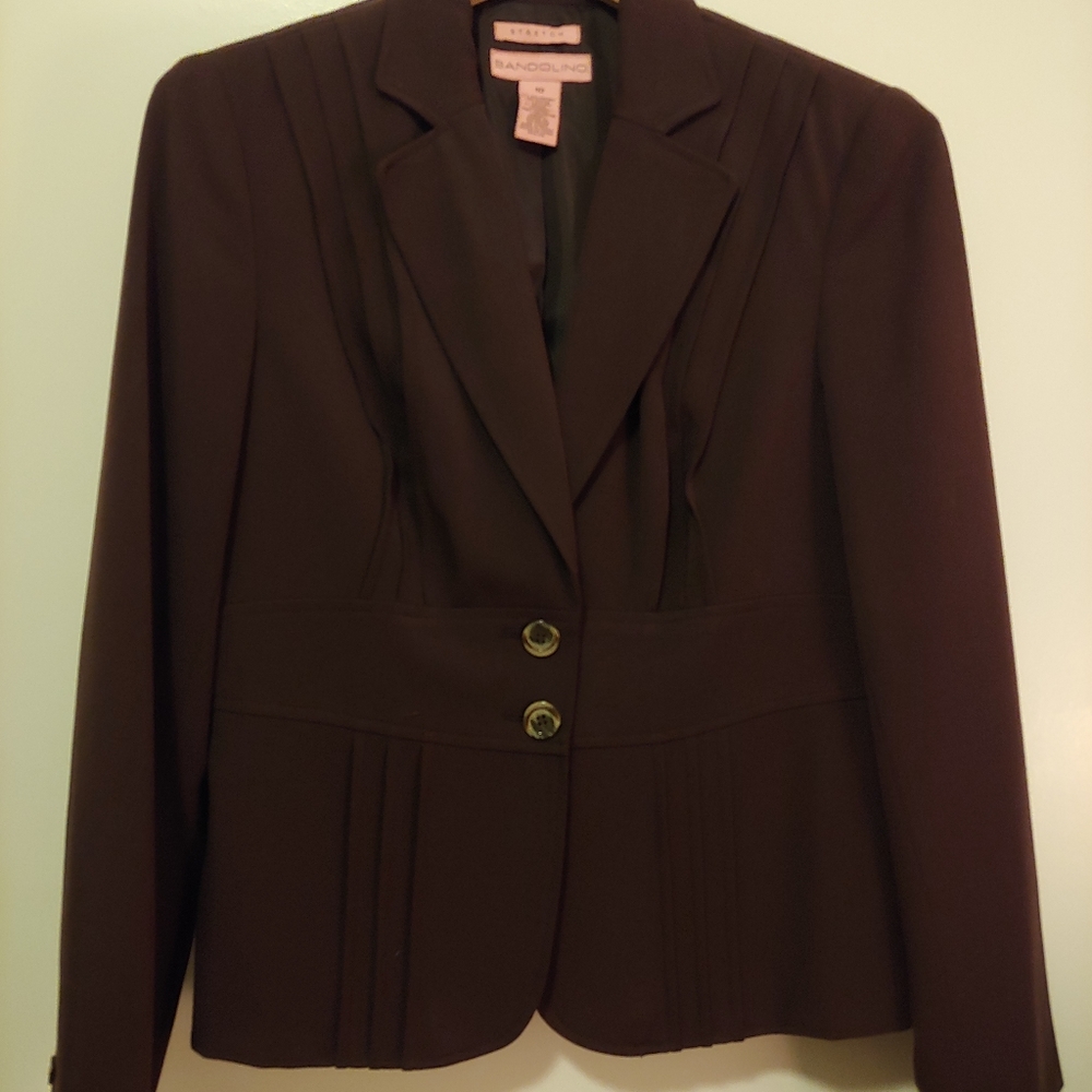 Bandolino blazer, brown, sz 10